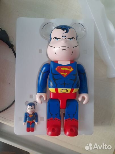 Bearbrick SuperMan 100% & 400% оригинал