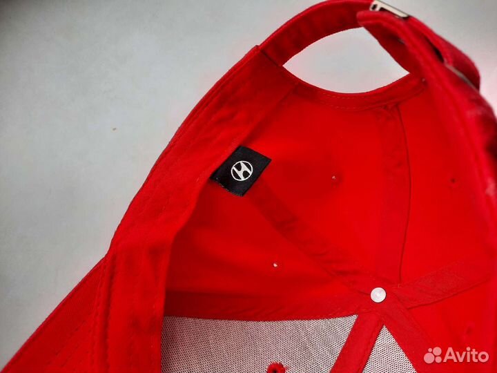 Бейсболка (кепка) Hyundai (хюндай) красная