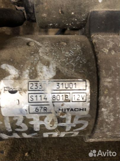 Стартер Nissan maxima a32