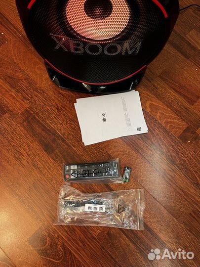 Минисистема LG ON88 черный 450Вт/CD/cdrw/FM/USB/BT