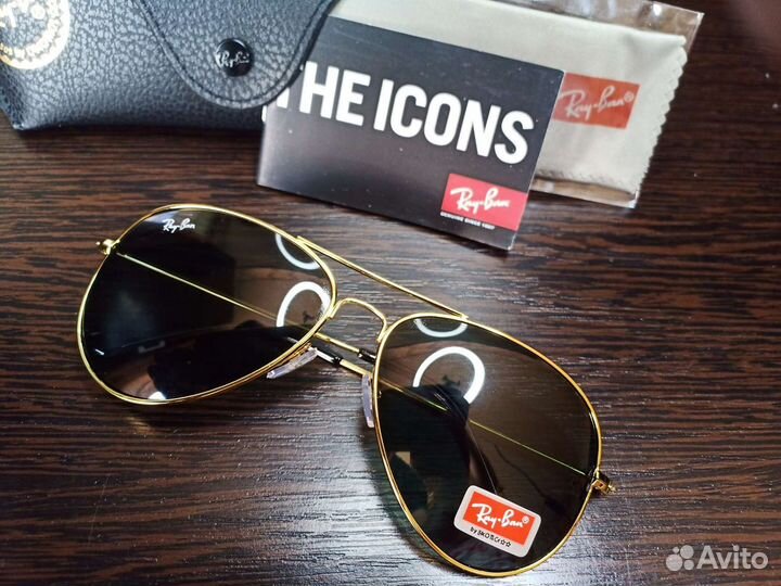 Очки ray ban aviator