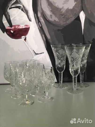 Хрусталь СССР, Франции, Чехии