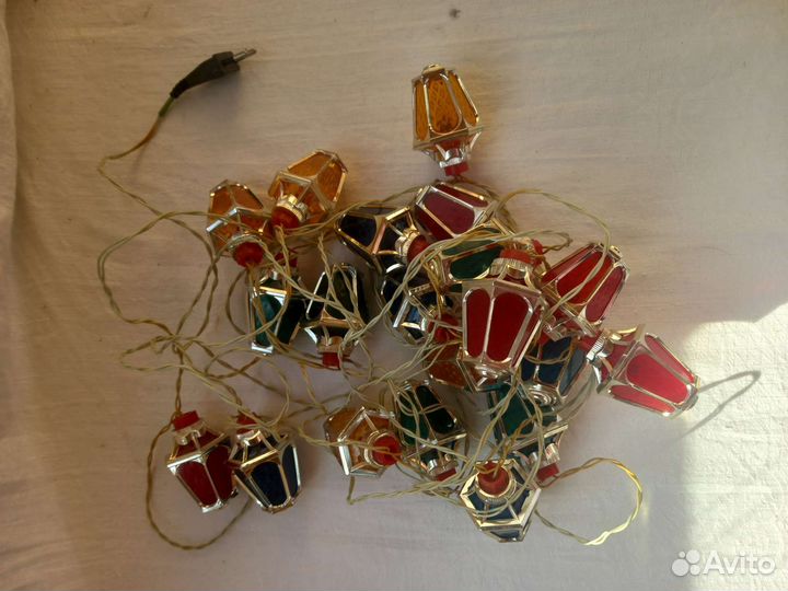 Гирлянда фонарики СССР