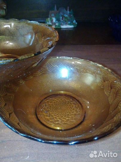 Салатникицветное стекло СССР