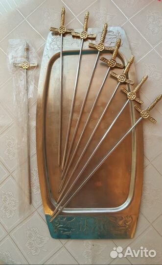 Шампуры/ шпажки для сервировки стола. Металл