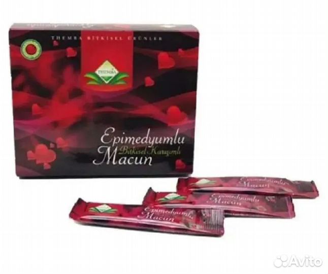 Эпимедиумная турецкая паста чуда мёд мужская сила