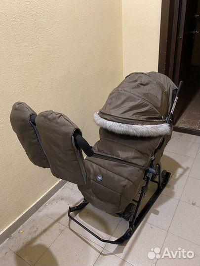 Детские зимние санки