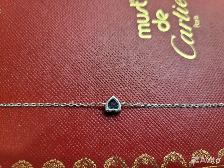 Серебряный браслет с камнями