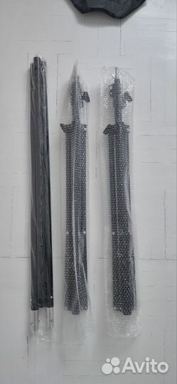 Стойка держатель фотофона ворота 2м