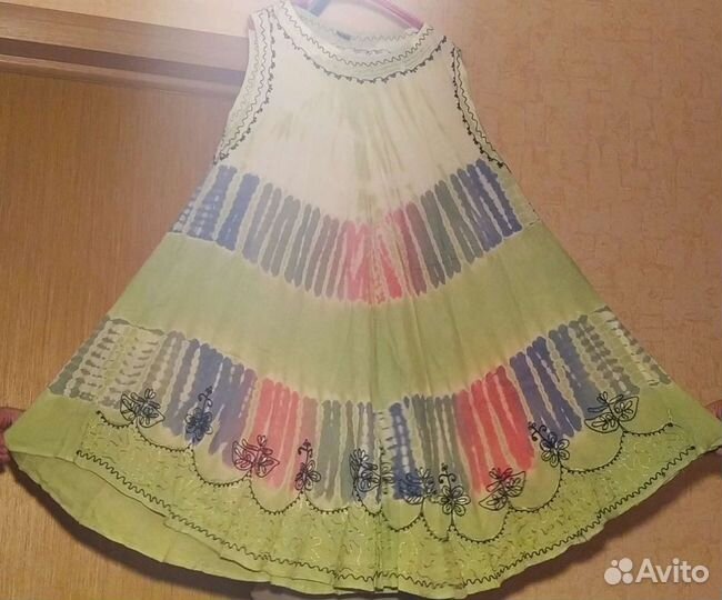 Летнее платье сарафан и халаты