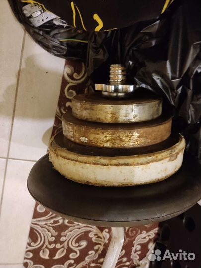 Штанга гриф блины