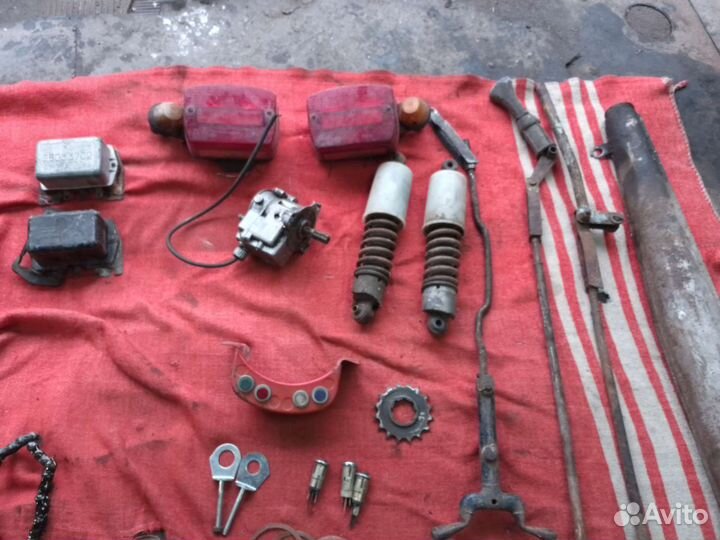 Запчасти на мотороллер муравей