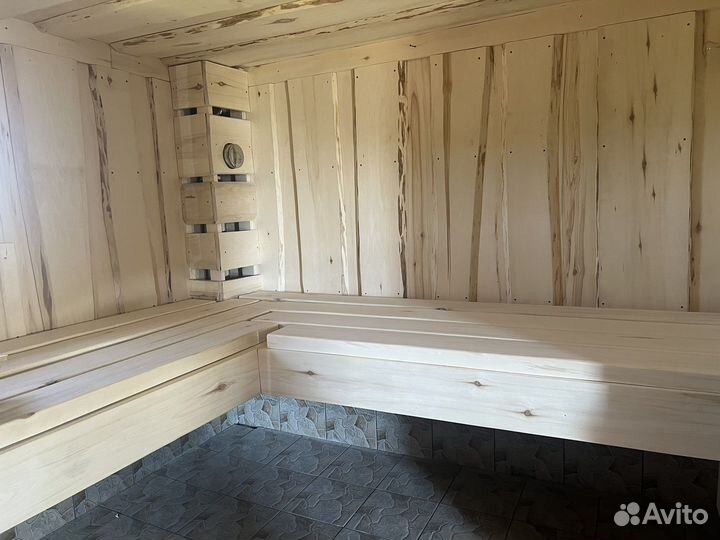 Доска для отделки бань и террас