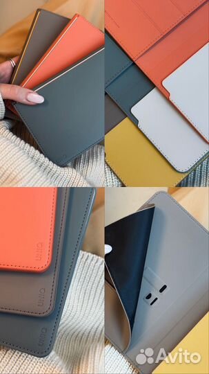 Обложка на паспорт Uniq Belmont rfid-blocking