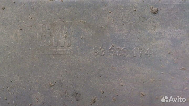 Защита арок (подкрылок) Opel Meriva, 2009