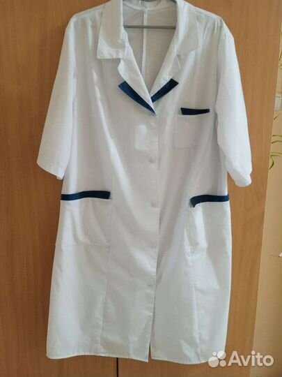 Медицинский халат женский большой размер