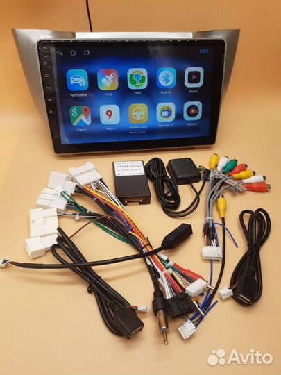 Магнитола андроид Тойота Лексус, Харриер 2004-09г