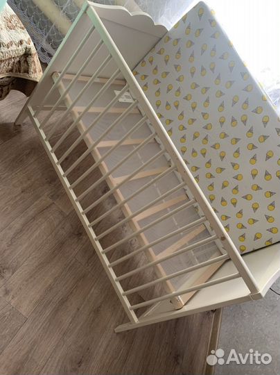 Детская кровать IKEA с матрасом