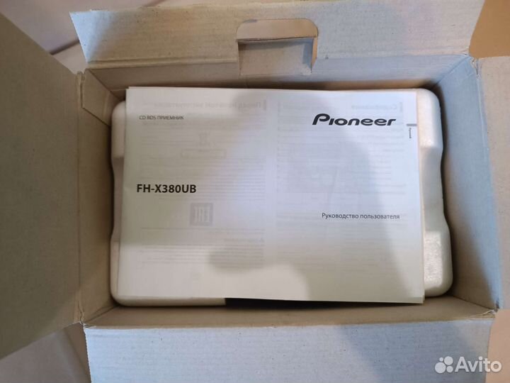 Ресивер pioneer FH-x380ub