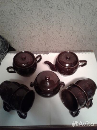 Сервизы чайные,наборы,кувшины,чайники, кружки СССР