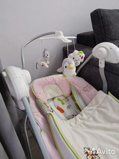 Детские электронные качели