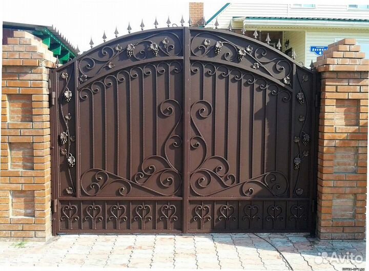 Кованные ворота