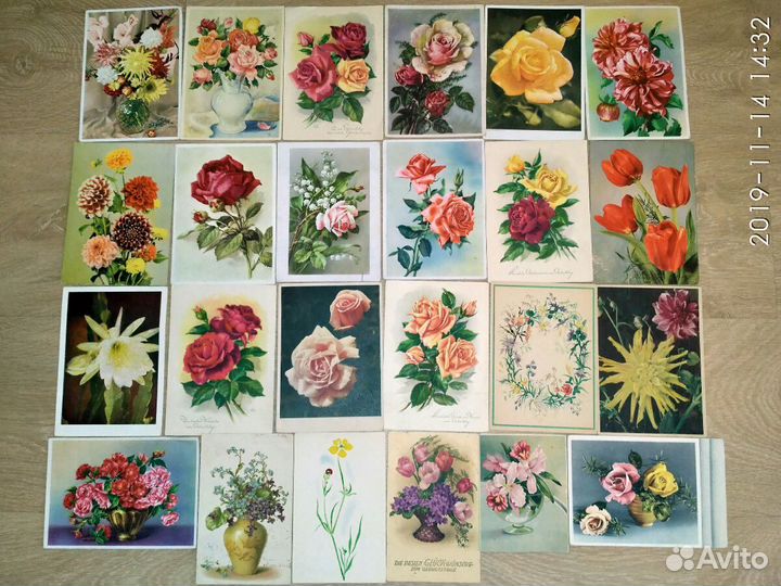 Открытки Германия цветы города знаменитости