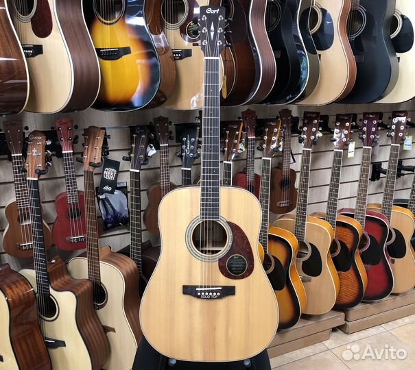 Акустическая гитара Cort earth100-NS массив