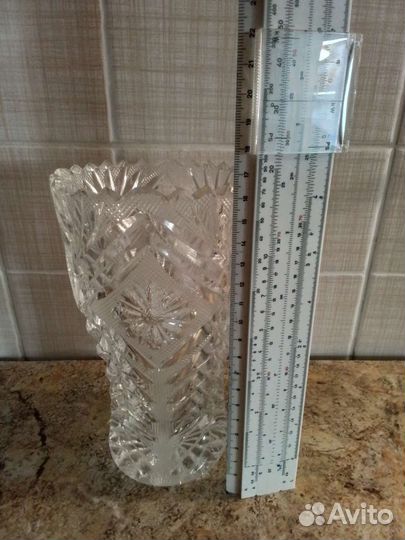 Ваза хрустальная СССР