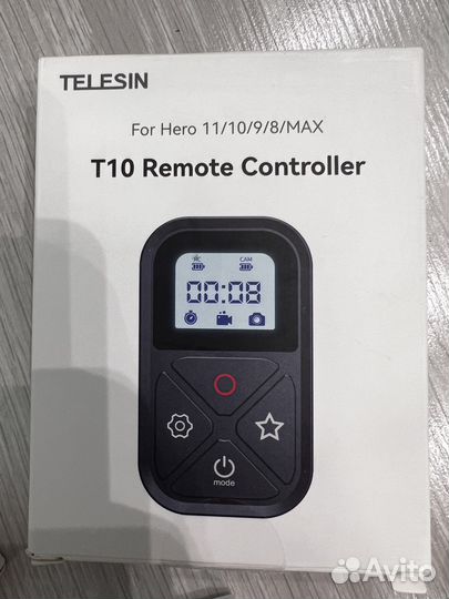 Пульт Wi-fi Telesin T10 для GoPro 11, 10, 9, Max