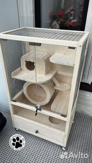 Витрина клетка для грызунов хорьков обезьян и тд