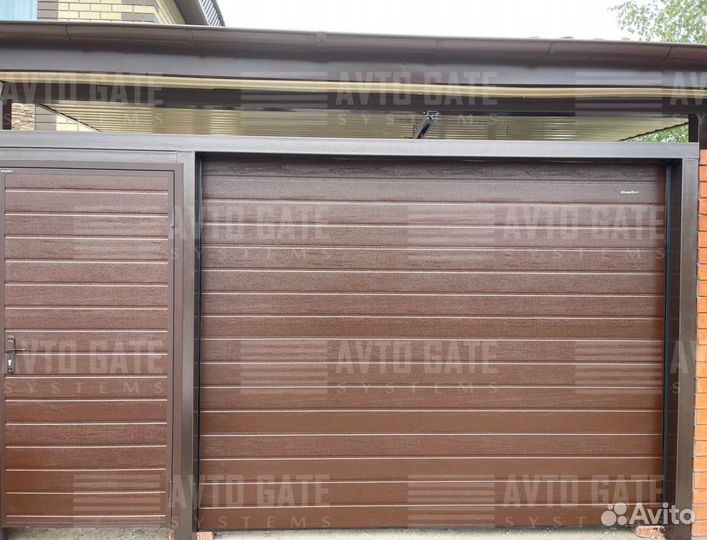 Секционные ворота гаражные