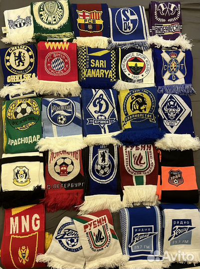 Шарфы футбольных клубов