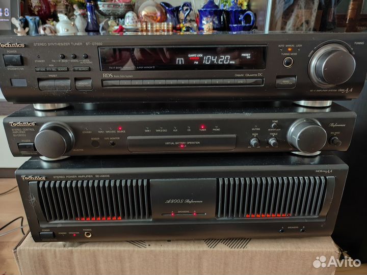 Technics двухблочный усилитель