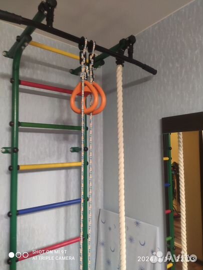 Детская шведская стенка (спортивный уголок) бу