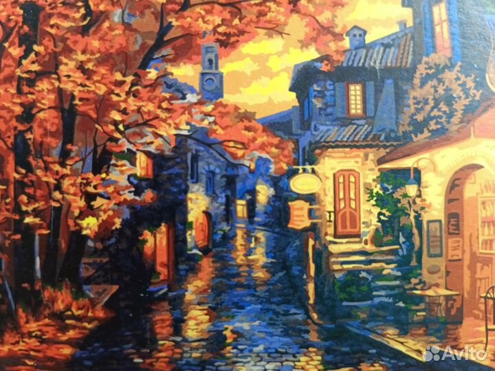 Картина по номерам новая