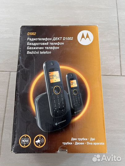 Телефон Motorola dect 1002