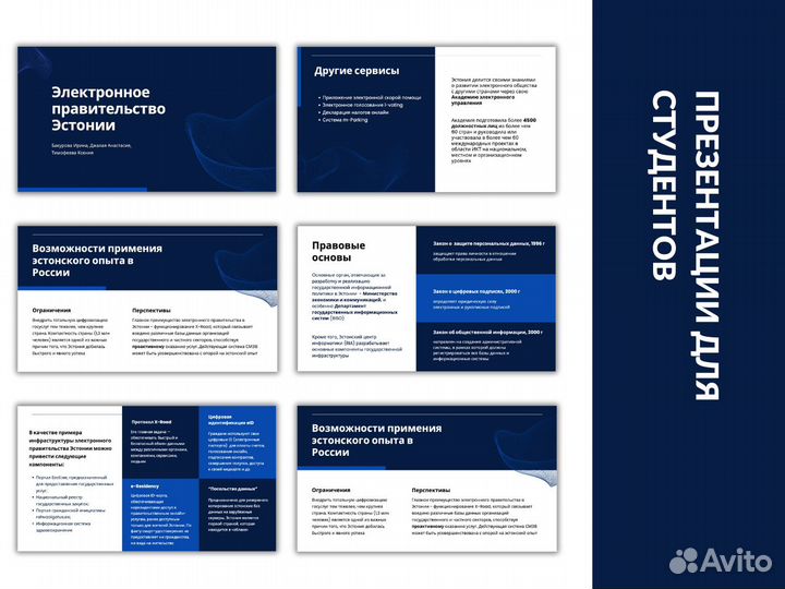 Создание презентаций