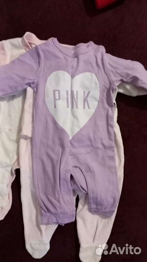 Вещи детские 3 пакета размеры с 56-74