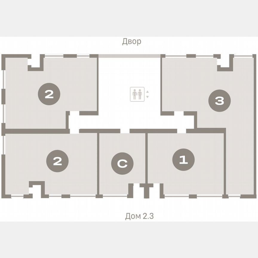 3-к. квартира, 91 м², 3/16 эт.
