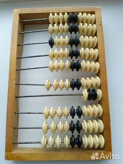 Счеты деревянные СССР