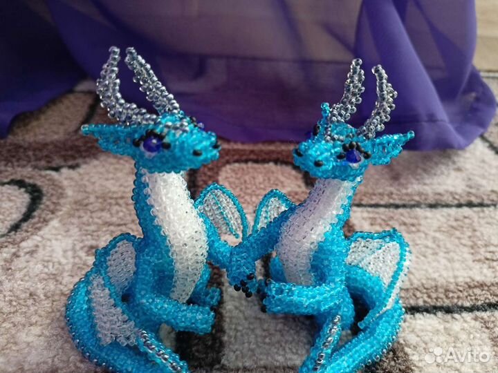 Драконы из бисера