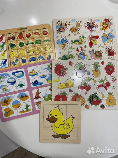 Деревянные сортеры монтессори