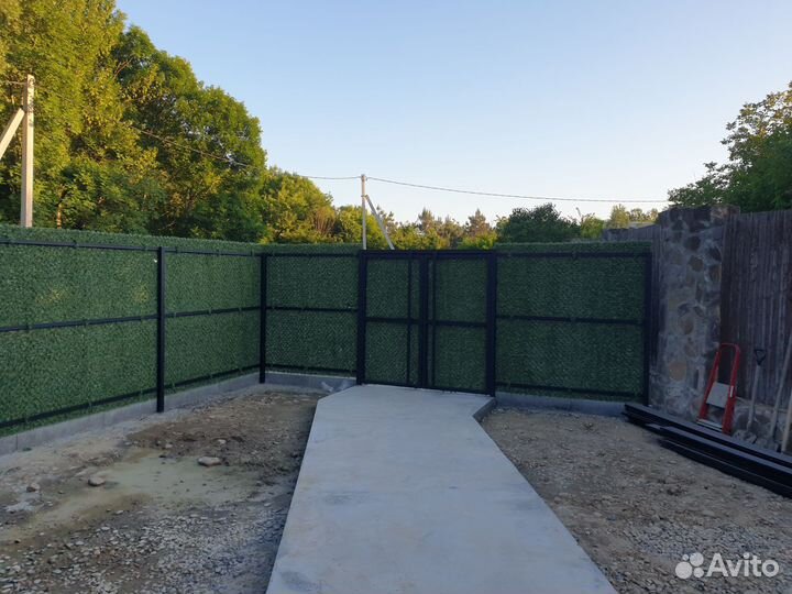 Заборы,навесы,беседки,хозпостройки