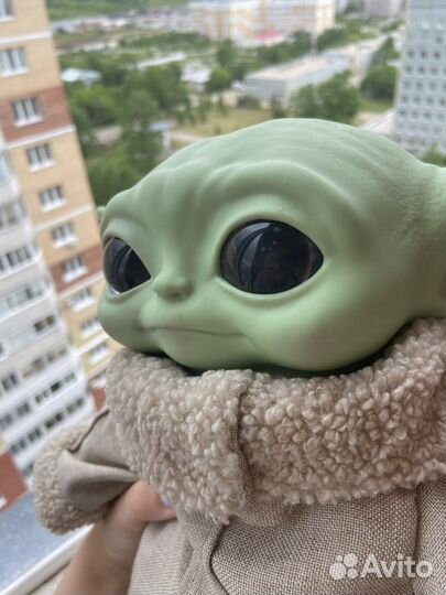 Грогу.Игрушка плюшевая. Мандалорец малыш Йода