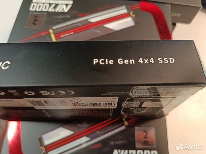 2TB SSD 7400 Мб/с Накопитель Новый