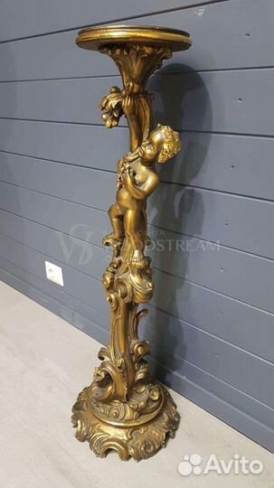 Подставка в стиле барокко с Путти. Винтаж