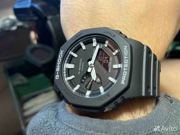 Наручные мужские часы Casio G-shock S2100 в Ачинск