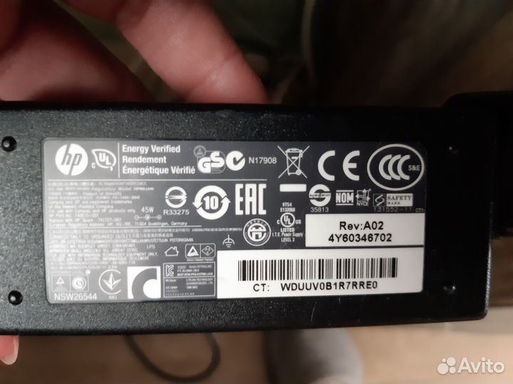 Продам ноутбук HP