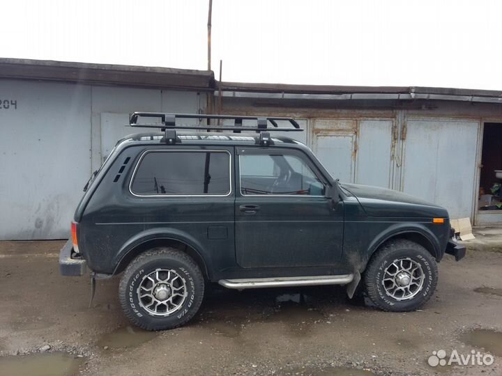 Багажник для Нива Экспедиционный, с сеткой